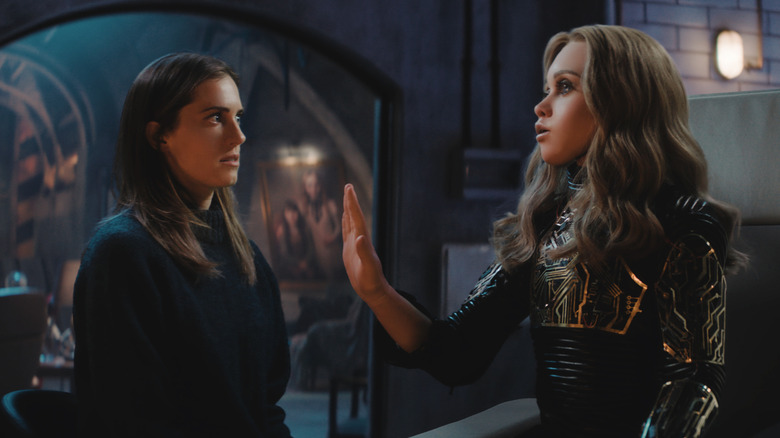 Gemma and M3GAN have a talk in "M3GAN 2.0" (2025)