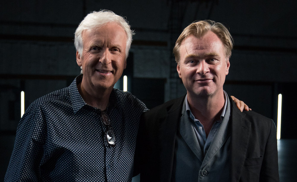 James Cameron and Christopher Nolan