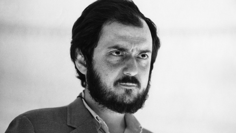 Stanley Kubrick on the set of "2001: A Space Odyssey"
