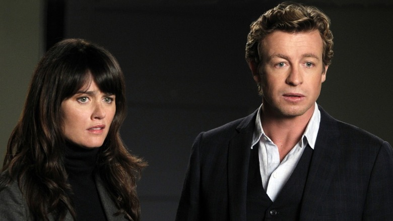 Lisbon and Jane are disgusted in "The Mentalist"