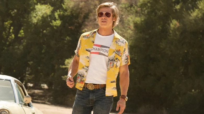 Cliff Booth on a ranch in Once Upon a Time In Hollywood