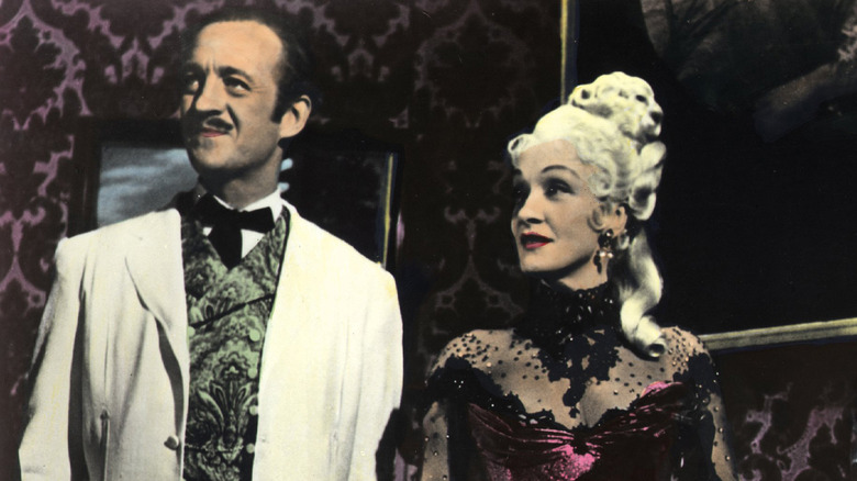 David Niven and Marlene Dietrich in Around the World in 80 Days (1956)