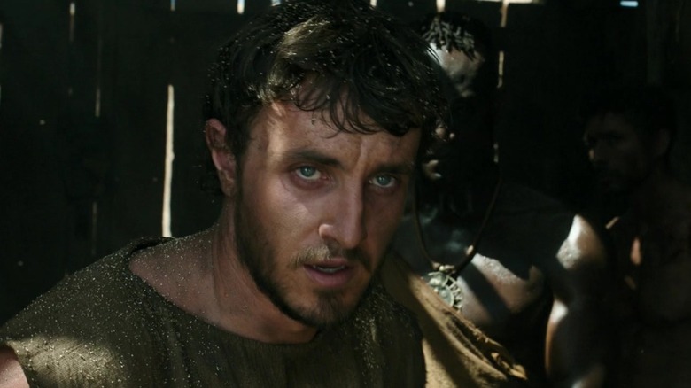 Lucius Verus prepares to fight in Gladiator II (2024)