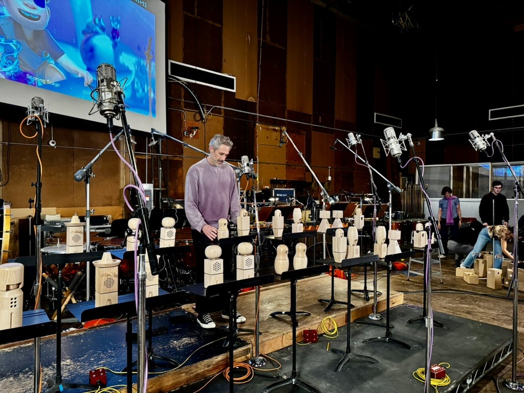 'Elio' Robot Choir Dolls, Rob Simonsen