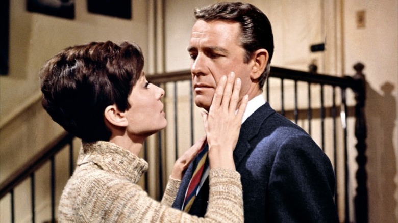 Susy Hendrix talks to her husband in "Wait Until Dark" (1967)