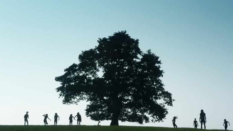 Infected around the Sycamore Gap tree in 28 Years Later