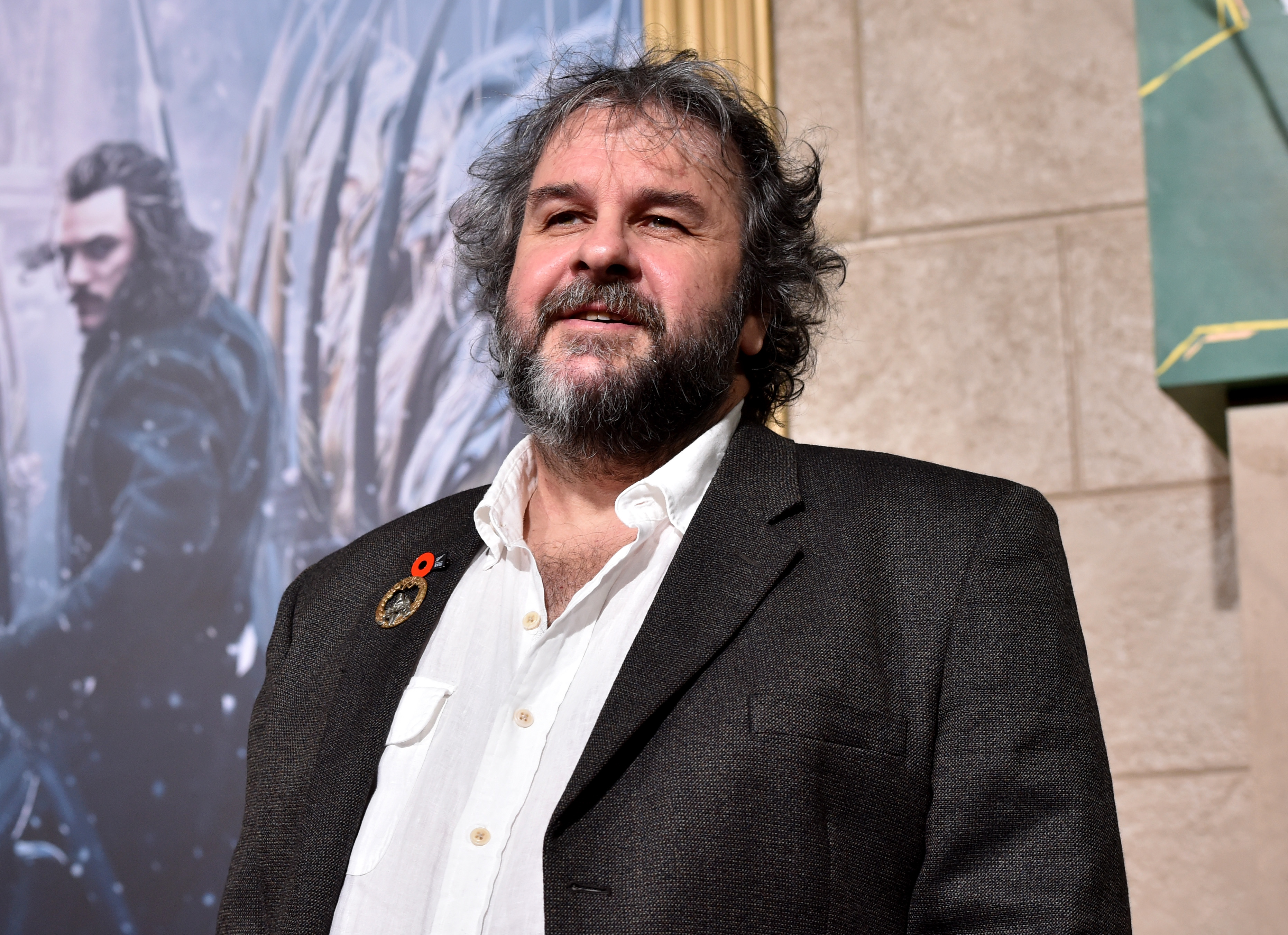 HOLLYWOOD, CA - DECEMBER 09: Writer/director/producer Peter Jackson attends the premiere of New Line Cinema, MGM Pictures and Warner Bros. Pictures' "The Hobbit: The Battle of the Five Armies" at Dolby Theatre on December 9, 2014 in Hollywood, California. (Photo by Kevin Winter/Getty Images)