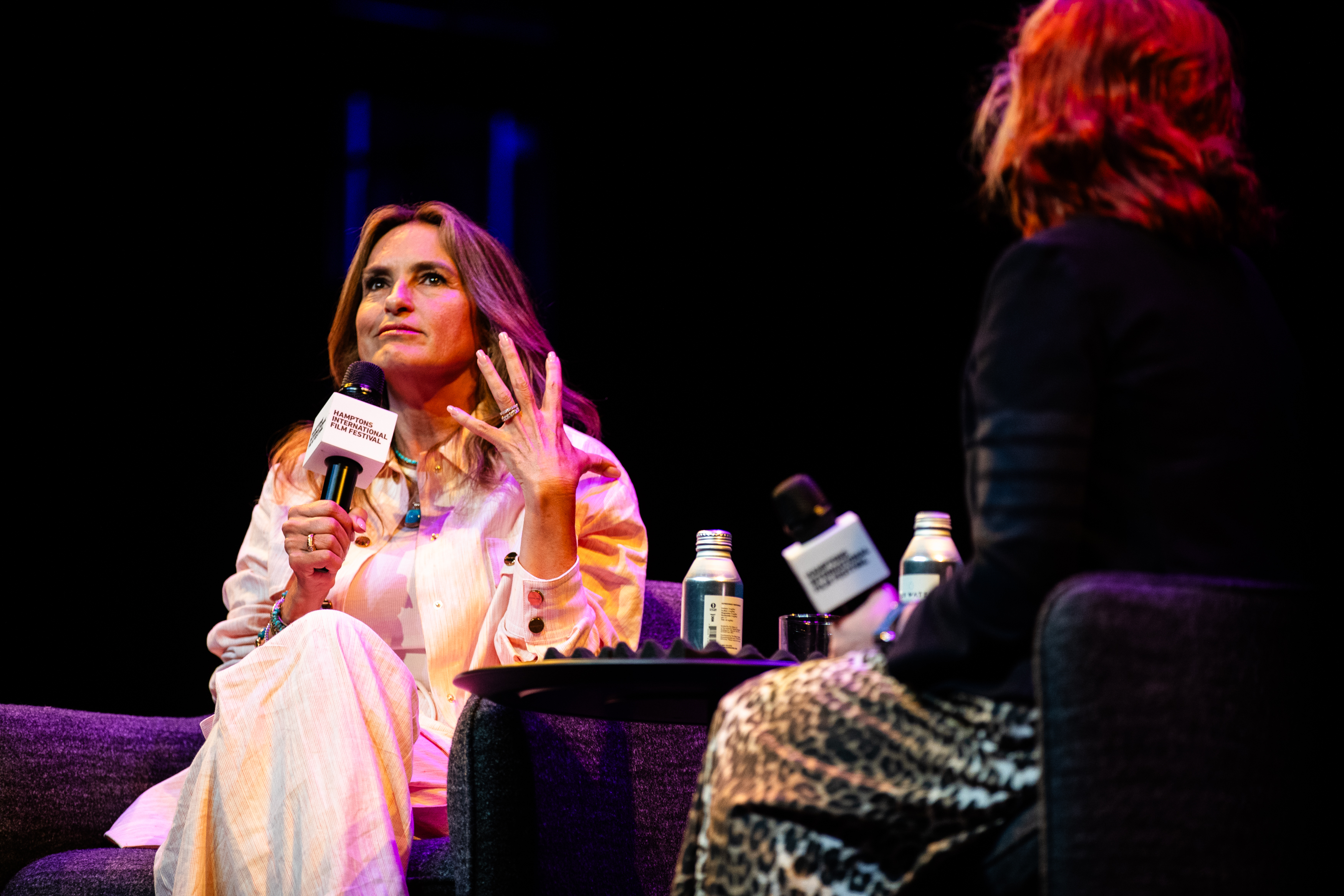 Mariska Hargitay interviewed by Molly John-Fast at HamptonsFilm Summer Doc series