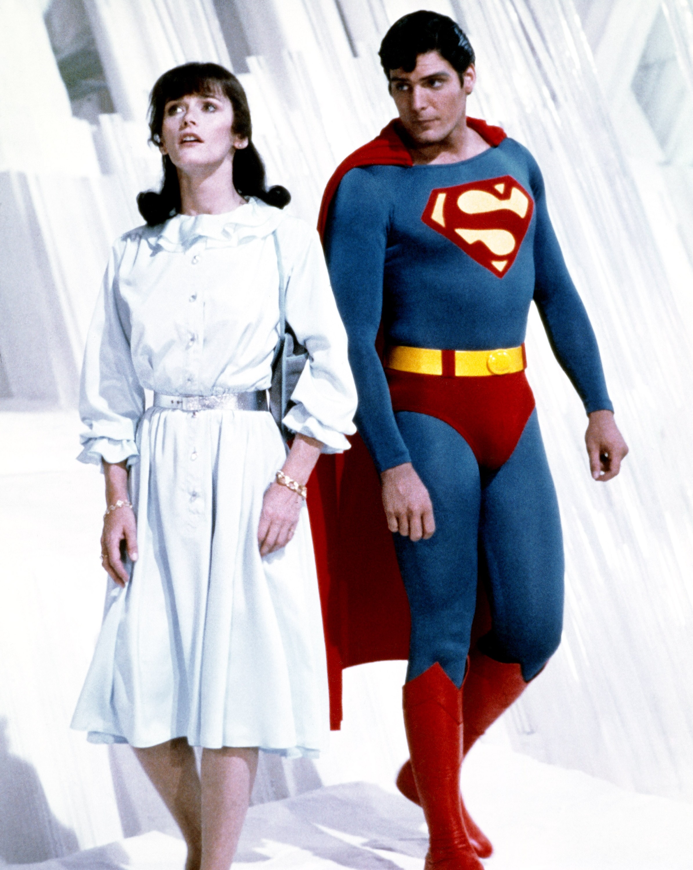 SUPERMAN II, from left, Margot Kidder, Christopher Reeve, 1980. ©Warner Brothers/courtesy Everett Collection