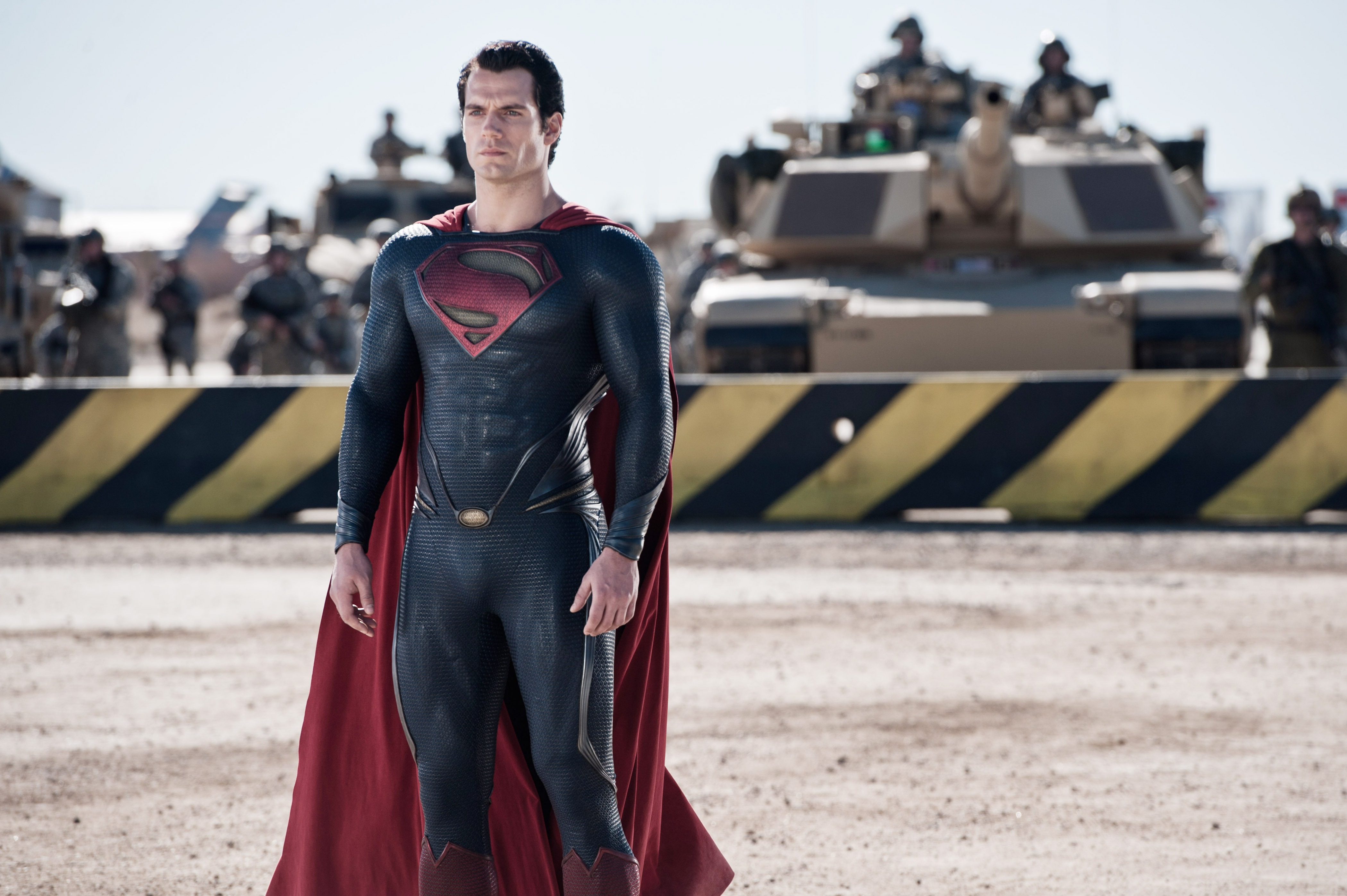 MAN OF STEEL, Henry Cavill, as Superman, 2013. ph: Clay Enos/©Warner Bros. Pictures/courtesy Everett Collection