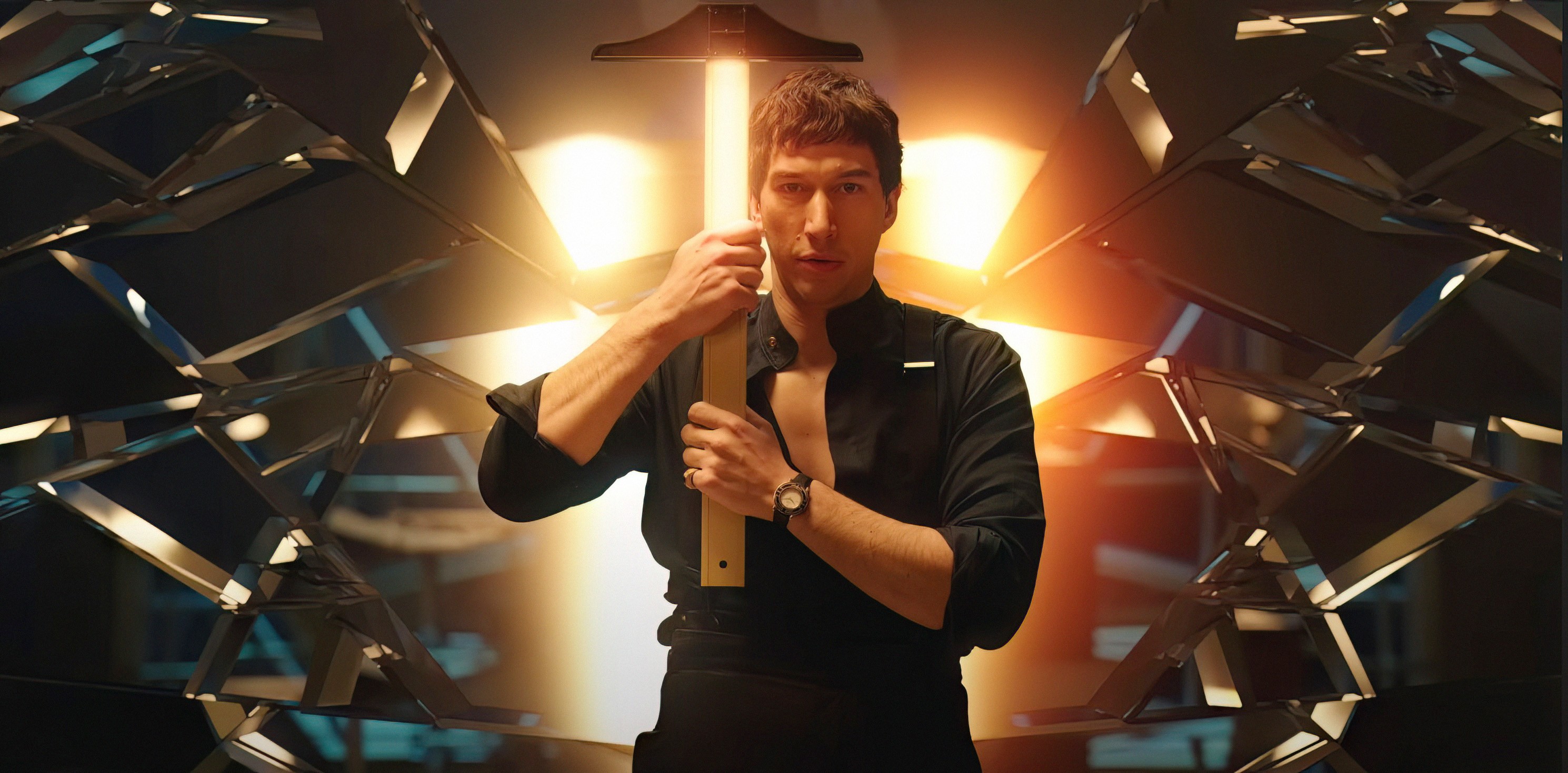 'MEGALOPOLIS,' Adam Driver, 2024. © Lionsgate Films / Courtesy Everett Collection