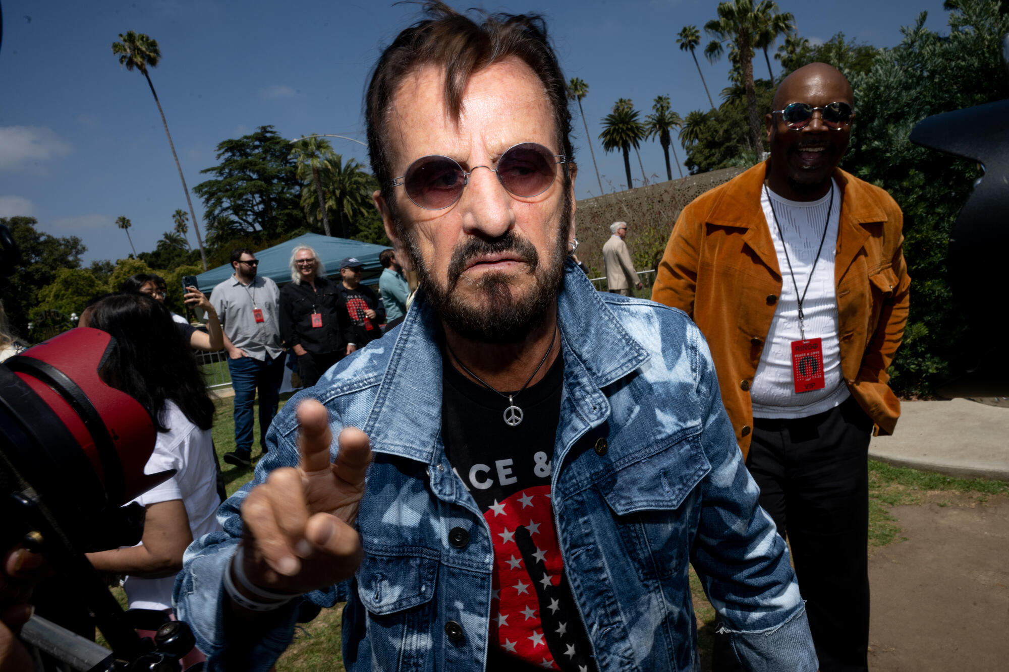Ringo Starr at Ringo Starr’s Annual Peace & Love Birthday Celebration