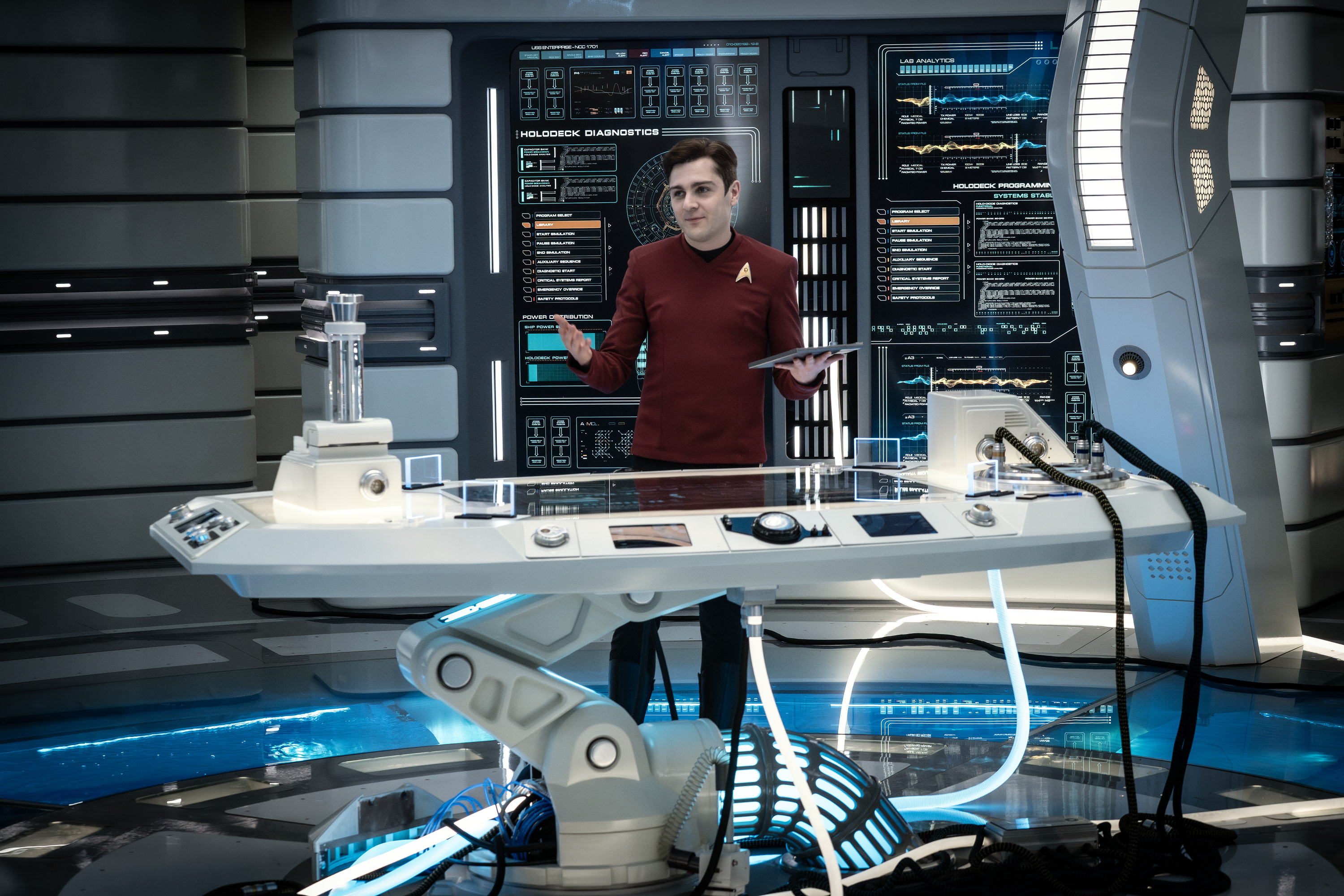 Martin Quinn as Scotty in season 3 , Episode 4 of Strange New Worlds streaming on Paramount+. Photo Credit: Marni GrossmanParamount+