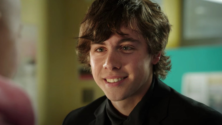 Eli smiling in "Degrassi."