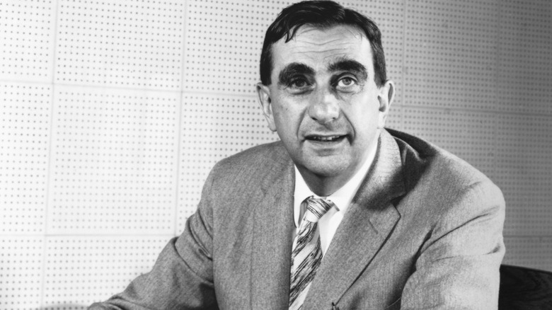Edward Teller smiling in the 1950s.