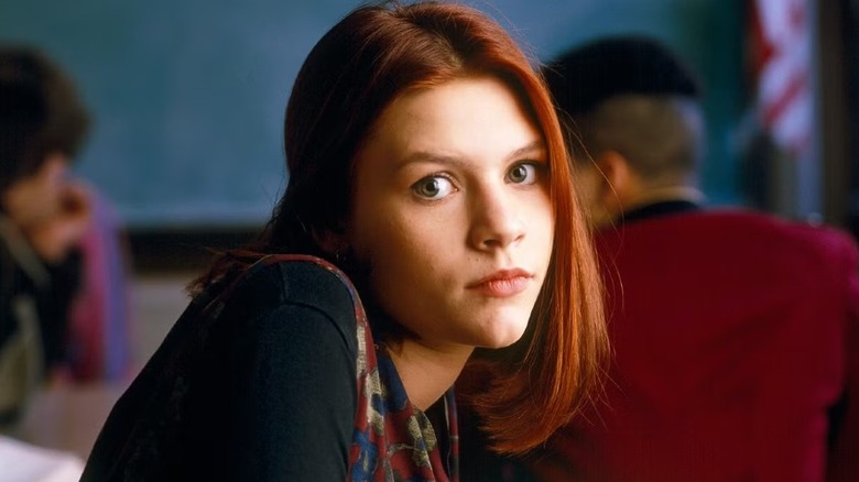 Angela frowning in "My So-Called Life."