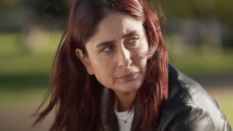 Bhamra looks over her shoulder in The Buckingham Murders