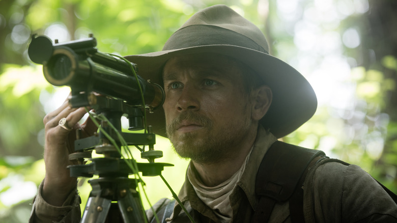 Percy Fawcett surveys in "The Lost City of Z" (2016)