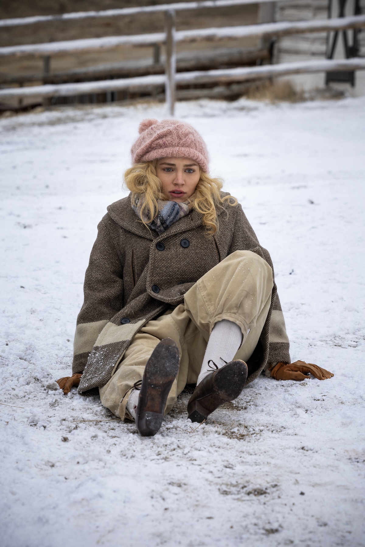Michelle Randolph as Elizabeth in season 2 , Episode 2 of 1923 streaming on Paramount+. Photo Credit:Trae Patton/Paramount+