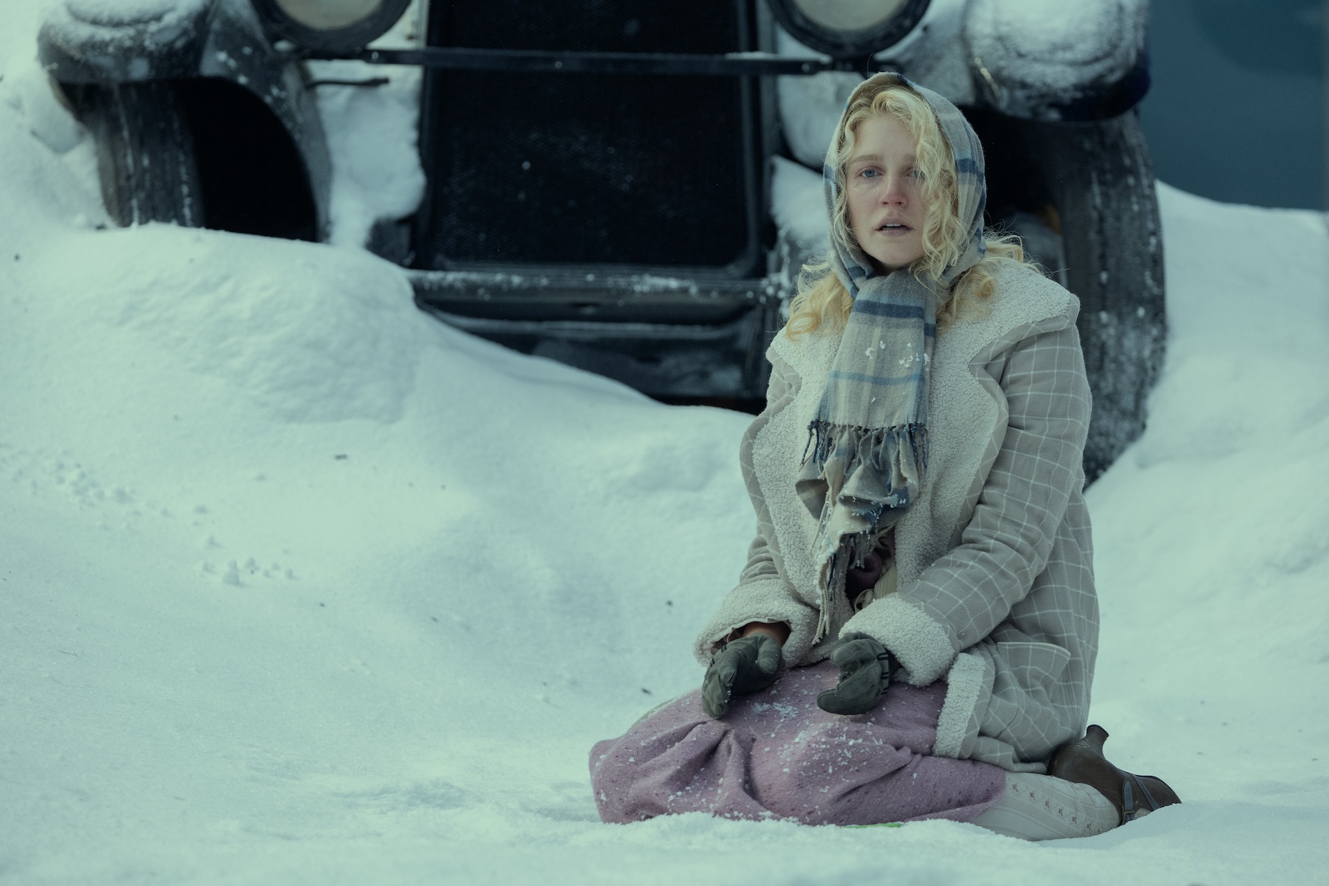 Julia Schlaepfer as Alexandra in season 1 , Episode 7 of 1923 streaming on Paramount+. Photo Credit: Lauren Smith/ Paramount+