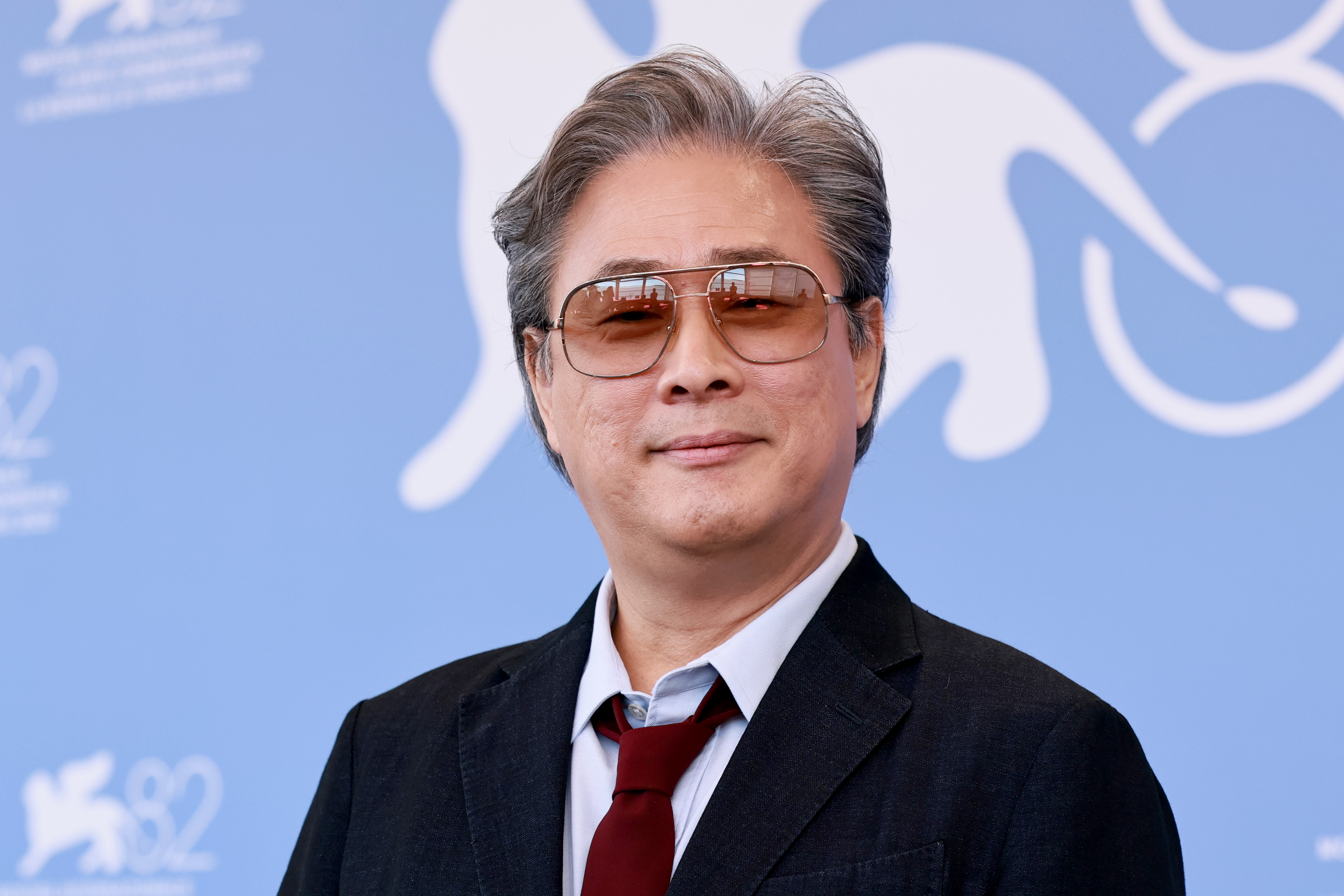 Director Park Chan-wook attends the 'Eojjeol Suga Eopda' (No Other Choice) photocall during the 82nd Venice International Film Festival on August 29, 2025 in Venice, Italy.