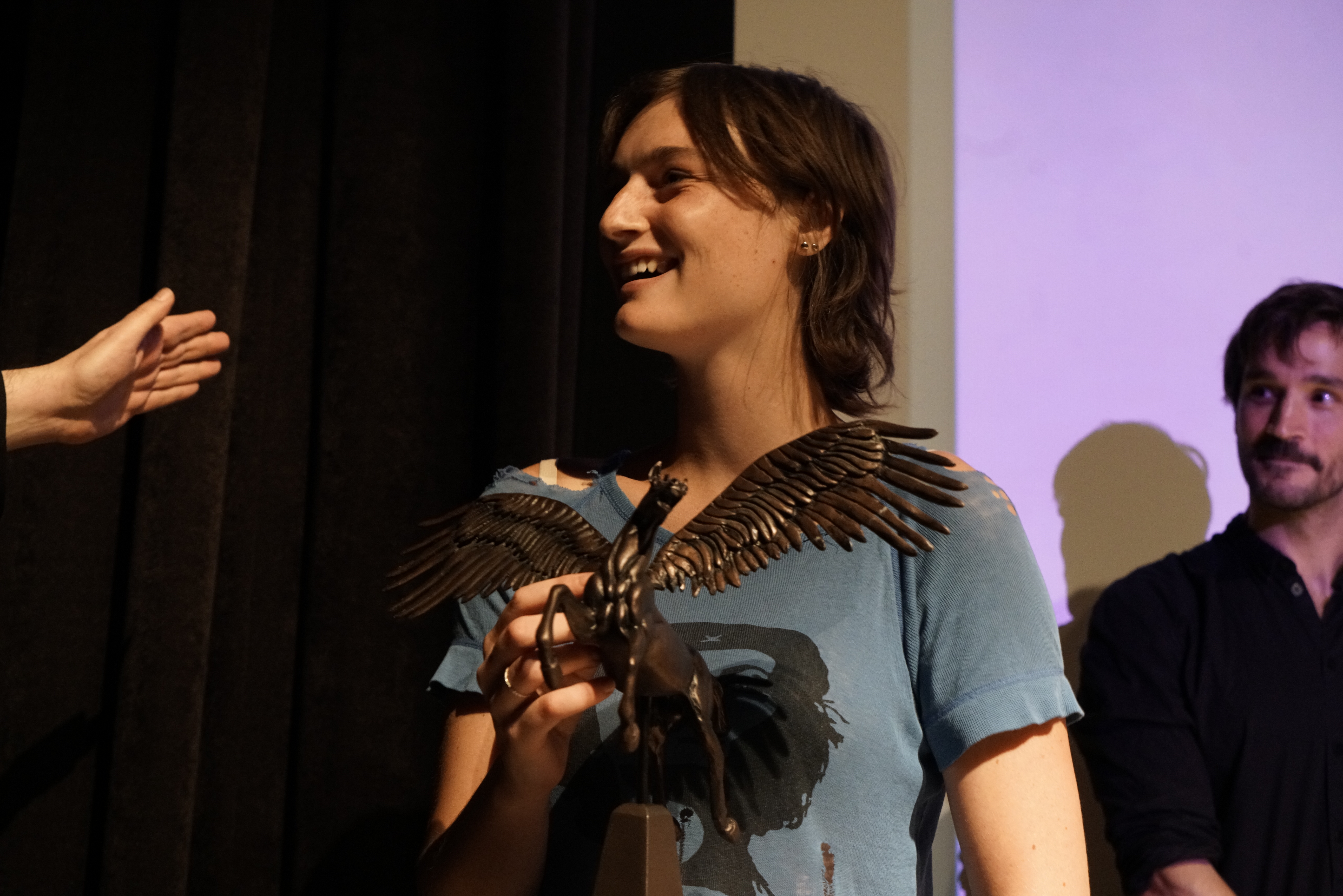 Zelda Adams with the Cheval Noir at Fantasia Fest 2025