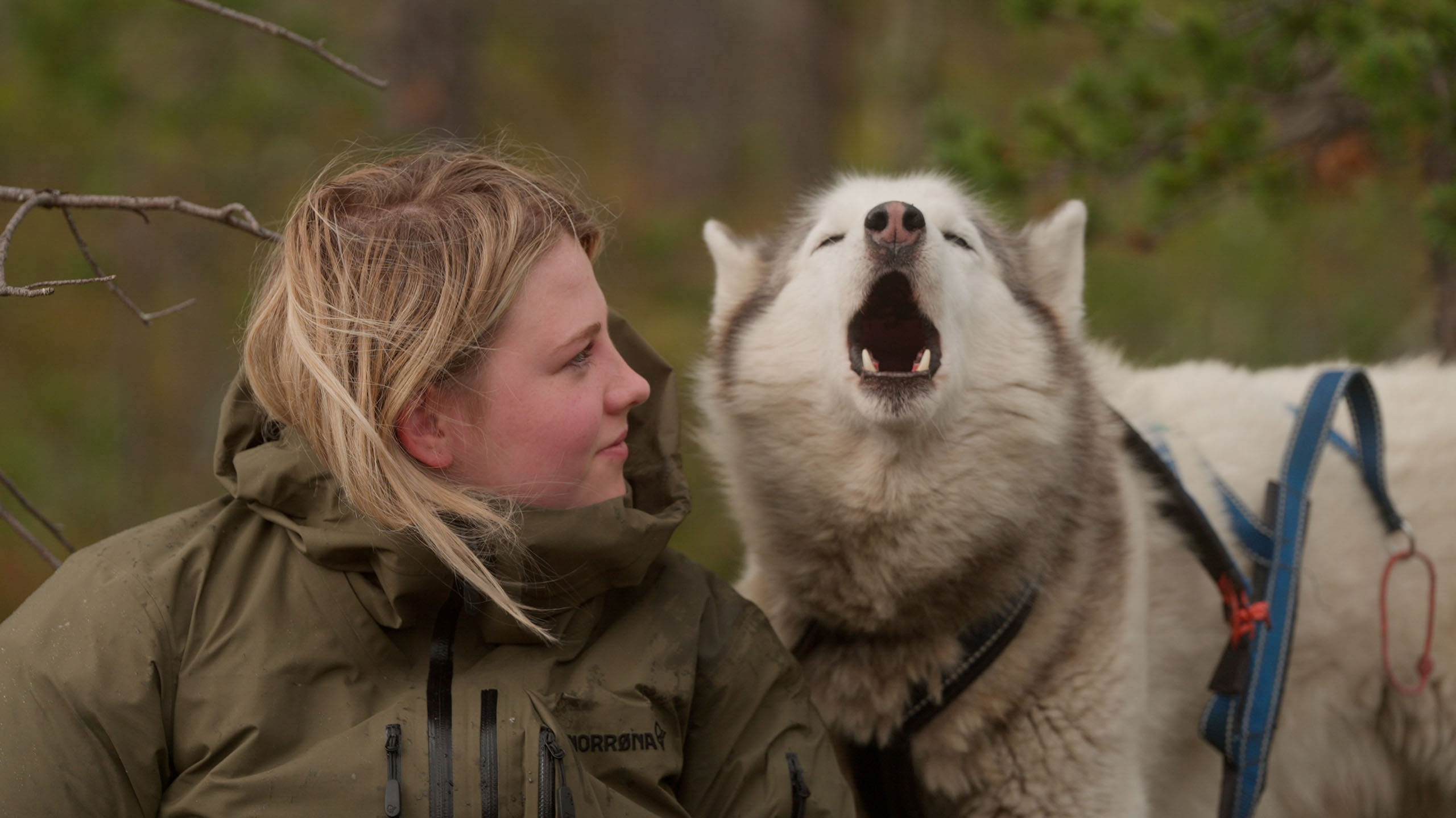 Hege Wik and Odin appear in FOLKTALES by DIRECTOR NAME, an official selection of the 2025 Sundance Film Festival. Courtesy of Sundance Institute | photo by Lars Erlend Tubaas Øymo.