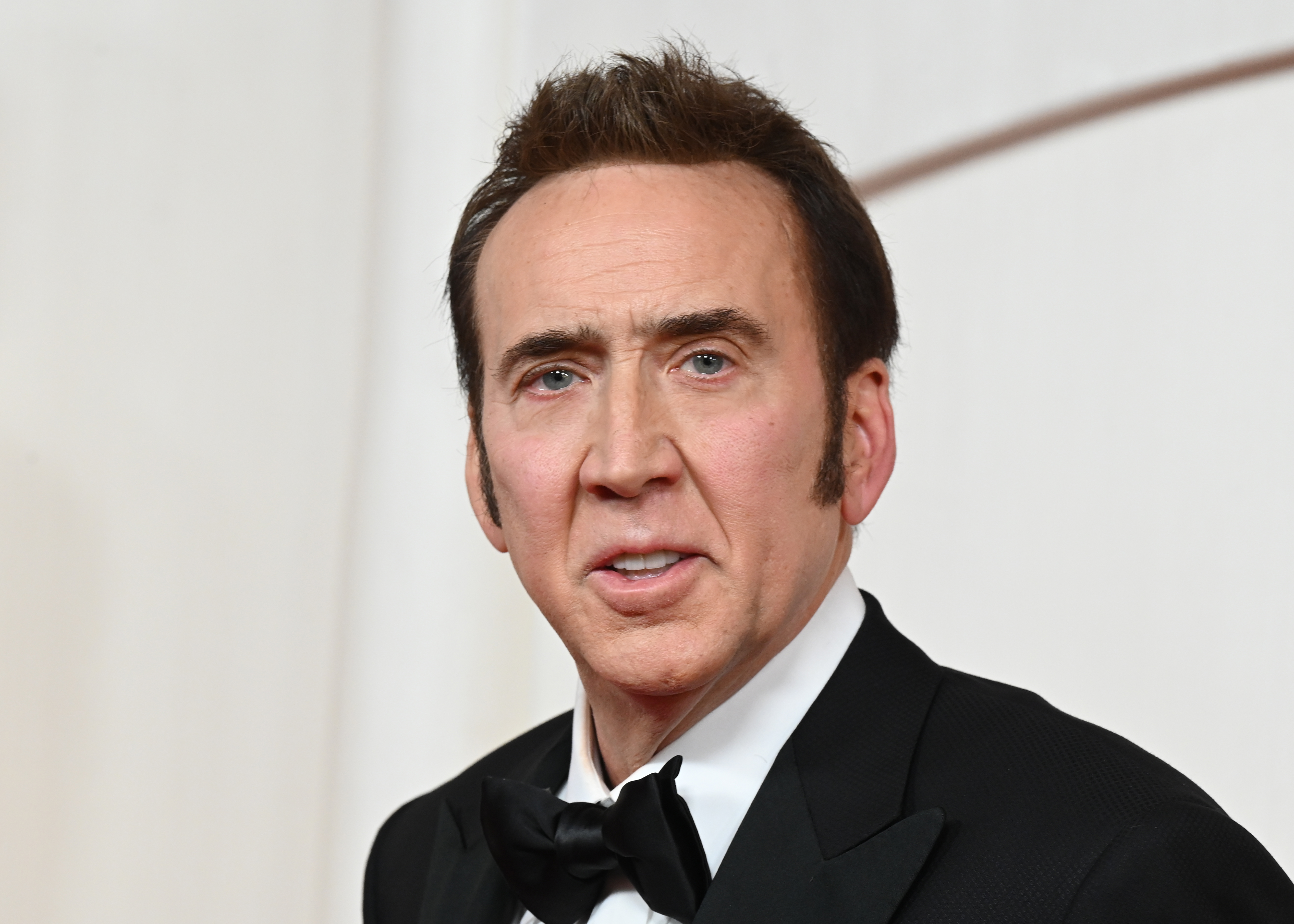 Nicolas Cage at the 96th Annual Oscars held at at the Ovation Hollywood on March 10, 2024 in Los Angeles, California.