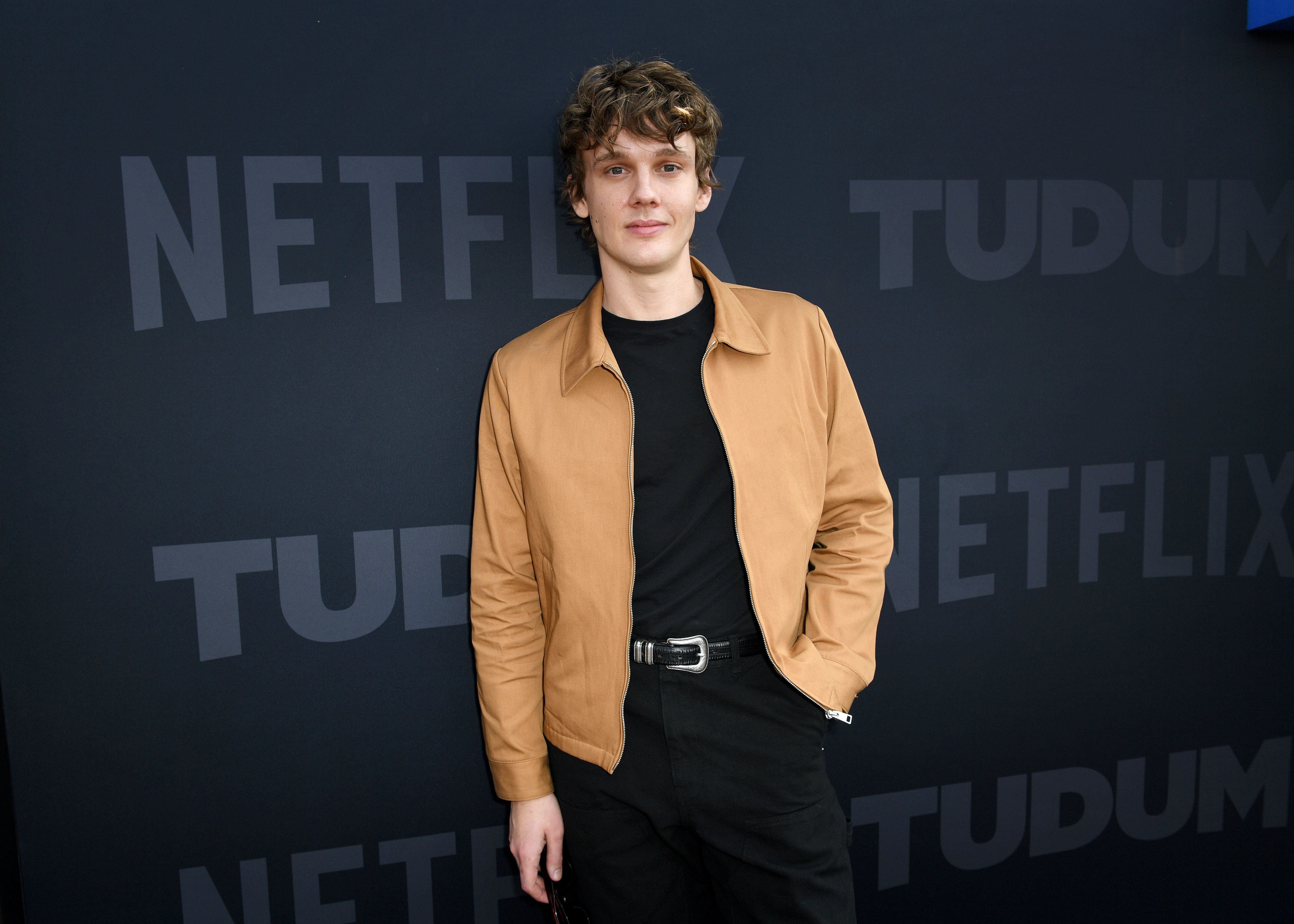 INGLEWOOD, CALIFORNIA - MAY 31: Hunter Doohan attends NETFLIX TUDUM 2025: THE LIVE EVENT at The Kia Forum on May 31, 2025 in Inglewood, California. (Photo by Unique Nicole/Getty Images for Netflix)