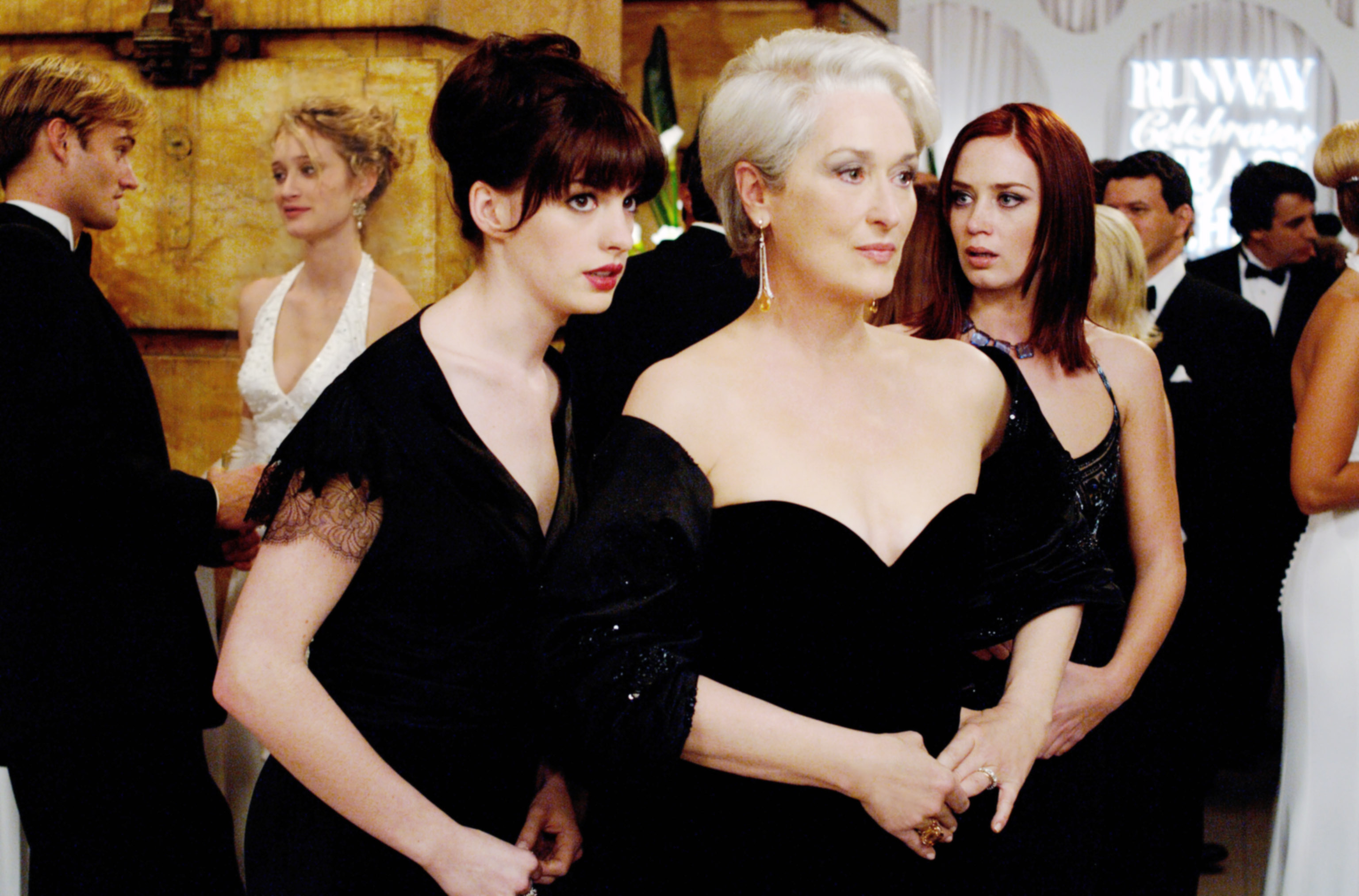 'THE DEVIL WEARS PRADA,' Anne Hathaway, Meryl Streep, Emily Blunt, 2006, TM & Copyright (c) 20th Century Fox Film Corp. All rights reserved.