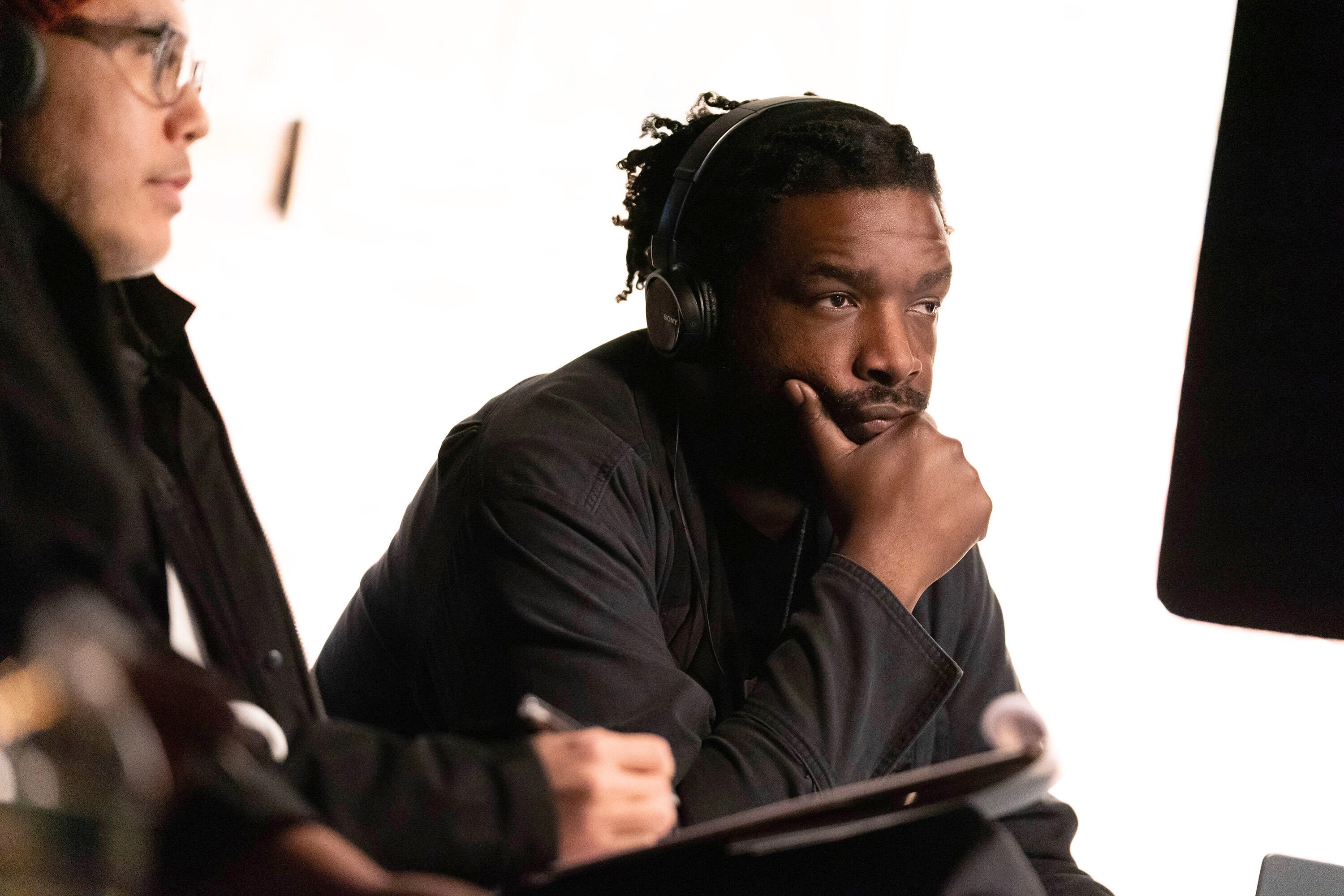 SLY LIVES! (AKA THE BURDEN OF BLACK GENIUS), director Ahmir Questlove' Thompson, on set, 2025. ph: Cara Howe / © Hulu / Courtesy Everett Collection