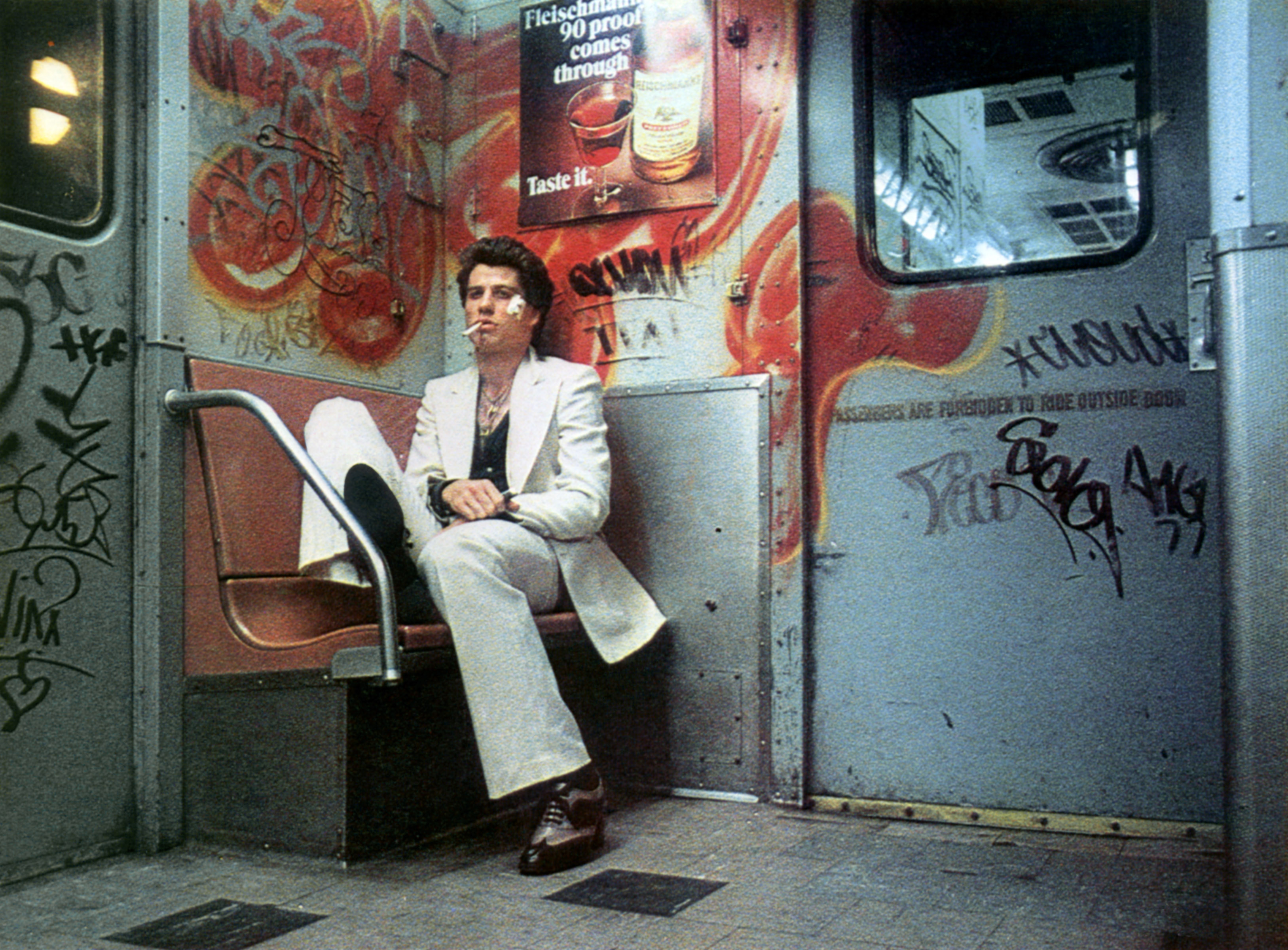 SATURDAY NIGHT FEVER, John Travolta, 1977.