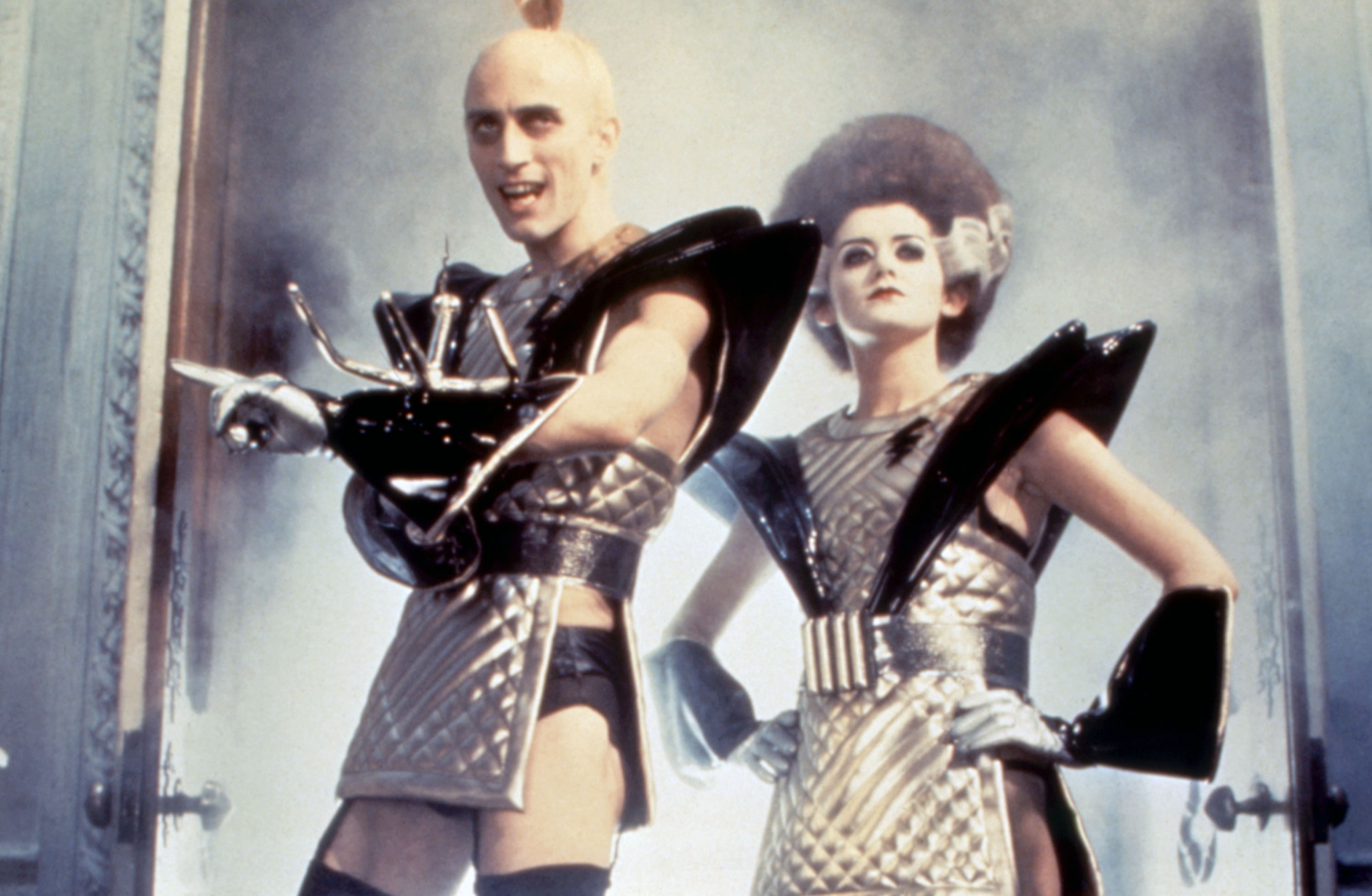 ROCKY HORROR PICTURE SHOW, Richard O'Brien, Patricia Quinn, 1975. TM and Copyright ©20th Century Fox Film Corp. All rights reserved./Courtesy Everett Collection.