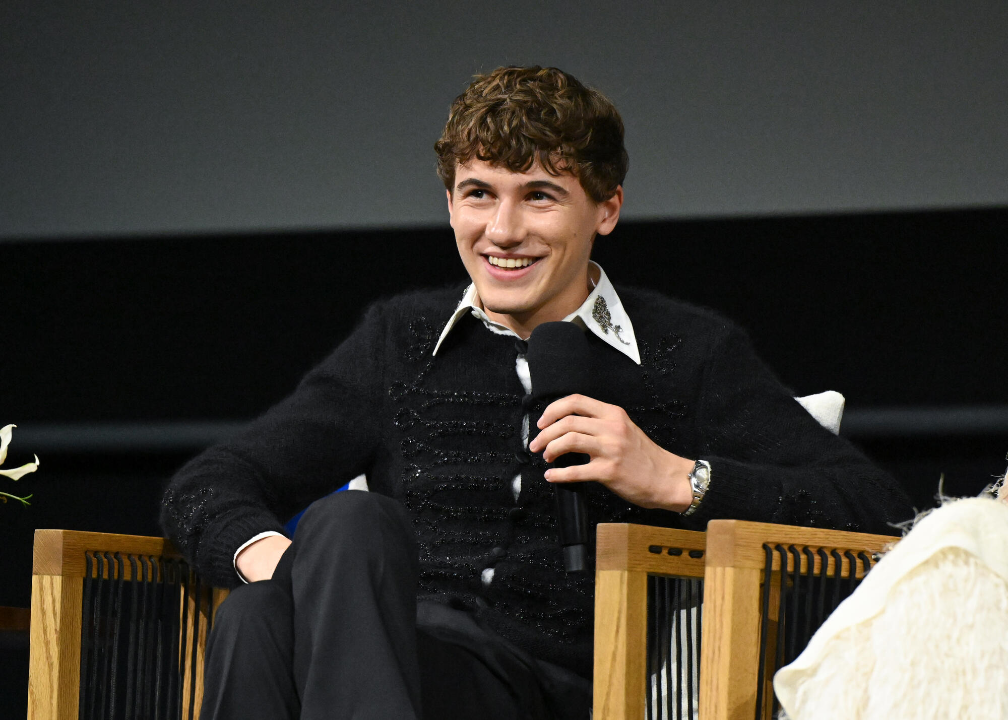 Sam Nivola at 'The White Lotus' FYC Event held at the Academy Museum of Motion Pictures