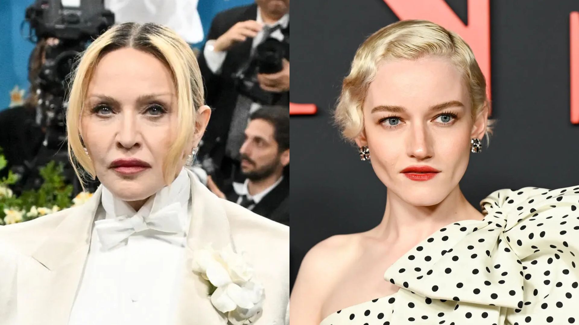 Madonna and Julia Garner