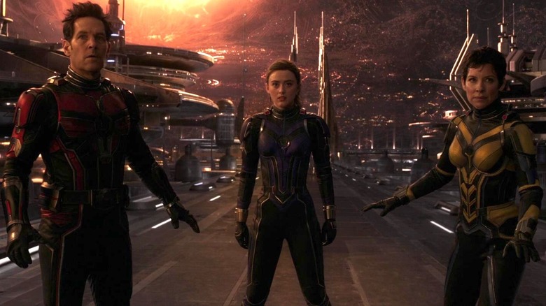 Ant-Man and the Wasp protecting Cassie