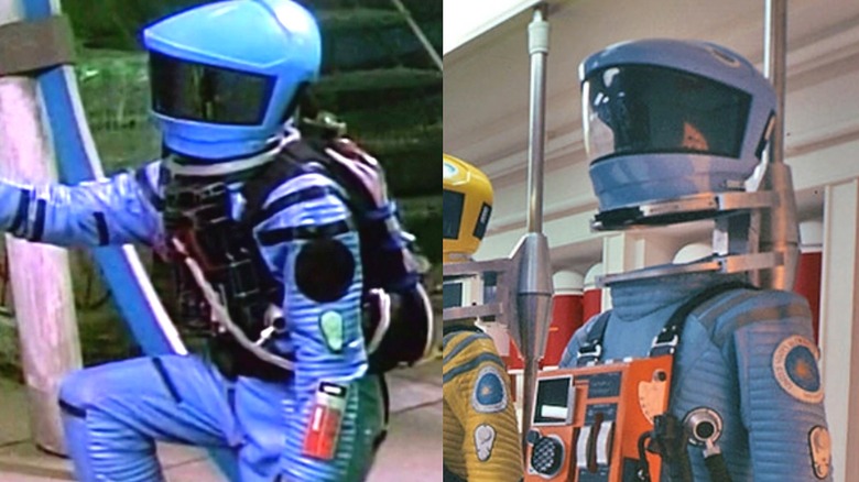 The spacesuits in Babylon 5 (1994) and 2001: A Space Odyssey (1968)