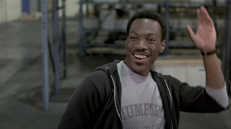 Axel Foley saying hi in Beverly Hills Cop