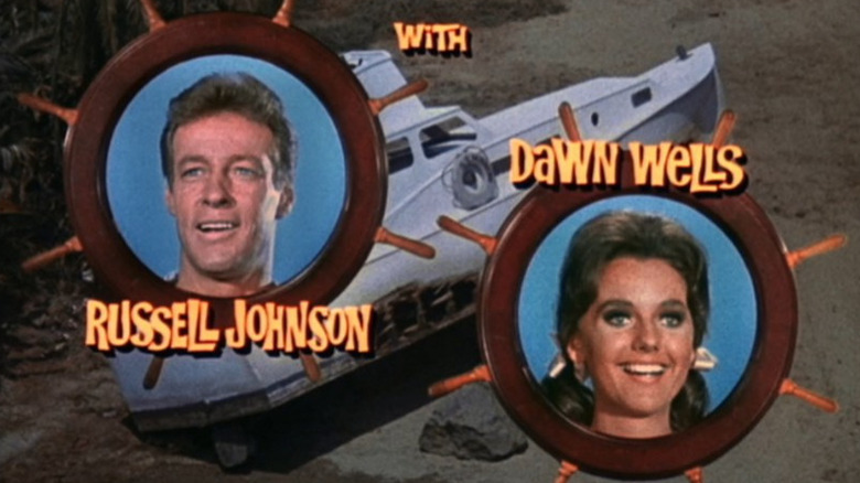 The Professor and Mary Ann in the opening credits of "Gilligan's Island"
