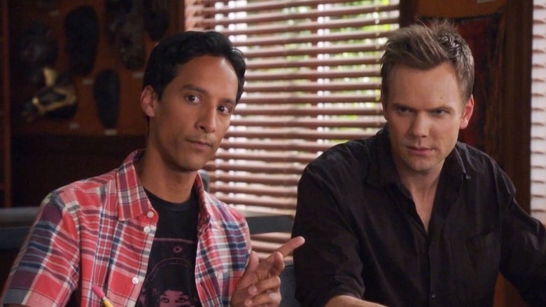 Abed points at Jeff in "Community" (2009-2015)