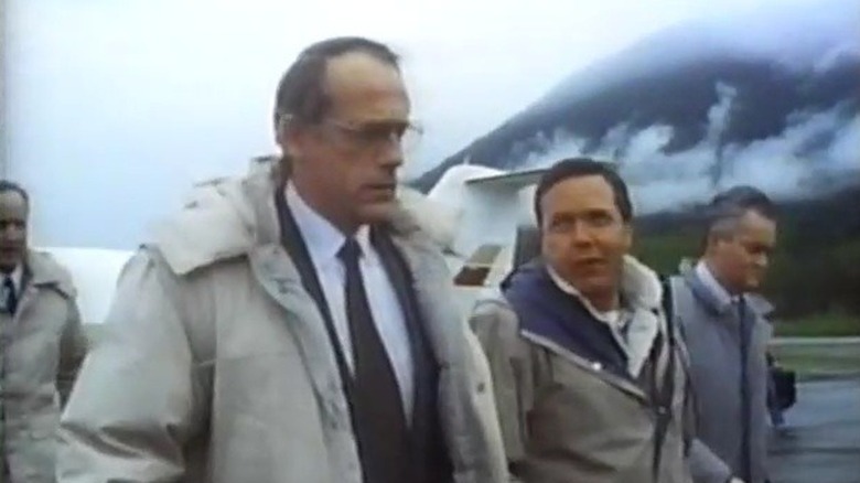 Frank Iarossi on the ground in "Dead Ahead: The Exxon Valdez Disaster" (1992)