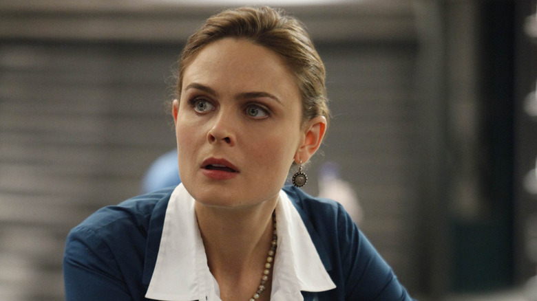 Temperance Brennan is annoyed in "Bones"