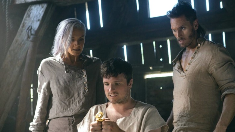 Tiger, Josh Futterman, and Wolf in "Future Man"