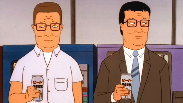 Hank and Junichiro in "Returning Japanese"
