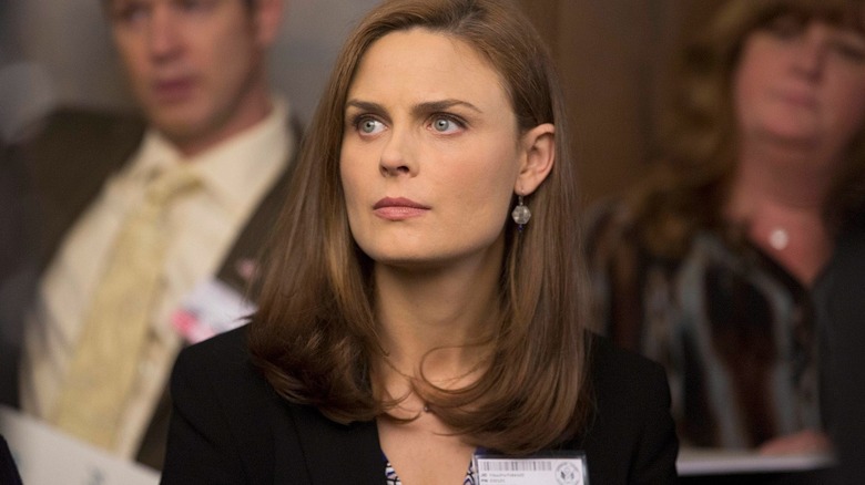 Temperance Brennan staring in "Bones"