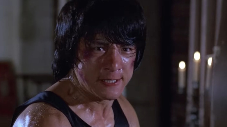 Ma Hon grits his teeth in "Rumble in the Bronx" (1995)