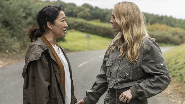 Villanelle and Eve meet in "Killing Eve"