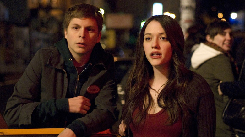 Nick and Nora in New York at night in Nick and Norah's Infinite Playlist