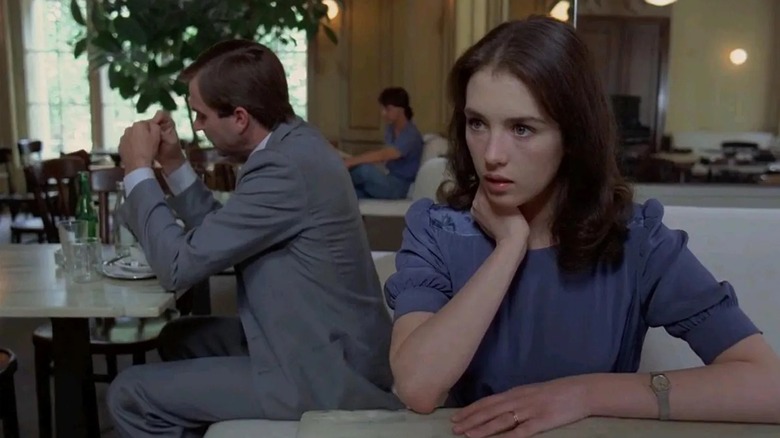 Mark and Anna having a strained conversation in Possession (1981)