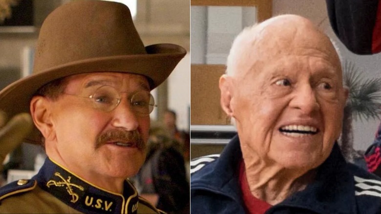Teddy Roosevelt and Gus in "Night at the Museum: Secret of the Tomb" (2014)